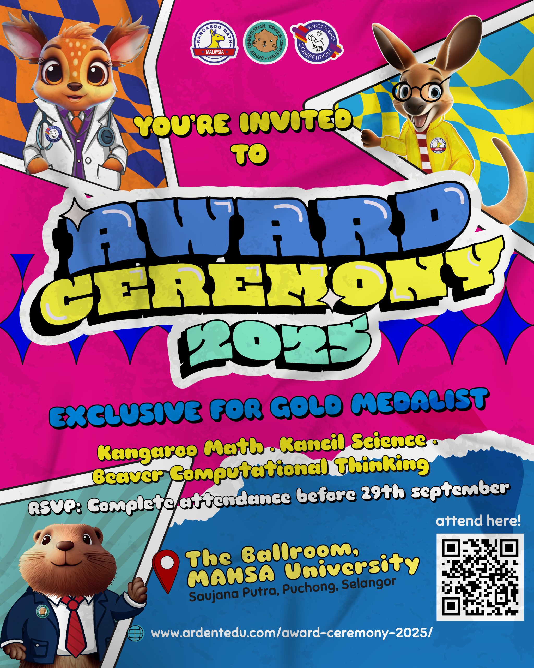 invitation award ceremony